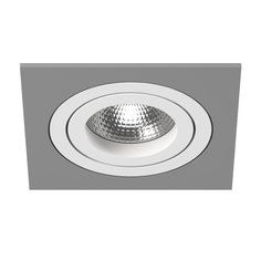 Точечный встраиваемый светильник серый Lightstar Intero 16 i51906