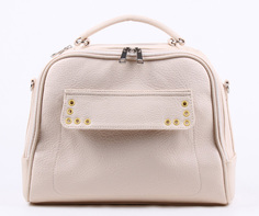 Сумка женская Медведково mix21660316591 светло-бежевая