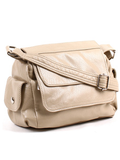 Сумка кросс-боди женская Медведково mix21673616621 бежевая