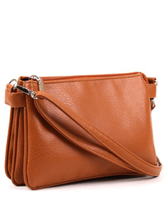 Сумка кросс-боди женская Медведково mix21678717401 рыжая