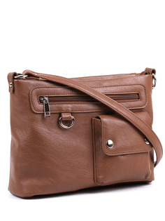 Сумка кросс-боди женская Медведково mix21704817401 какао