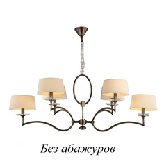Люстра подвесная, латунь, E14 Newport 3300 3306/C B/C без абажуров