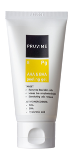 Пилинг-гель для лица PRUV:ME Pg 8 AHA and BHA Peeling Gel