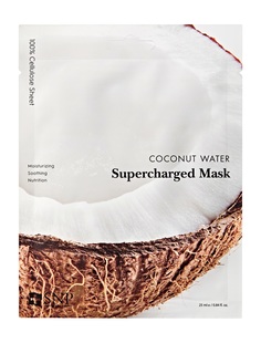 Увлажняющая тканевая маска для лица SNP Coconut Water Supercharged Mask с кокосовой водой