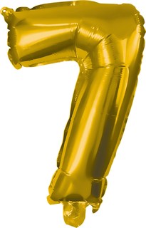 Воздушный шар Procos 7 Party Essentials из фольги золотой