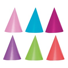 Колпаки для карнавала Procos Party Essentials 6 шт