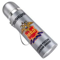Металлический термос "Полиция" 500 мл No Brand
