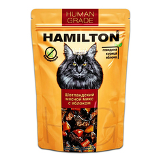 Влажный корм для кошек Hamilton, говядина, курица, 85г