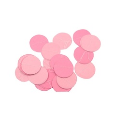Гирлянда декоративная Бумажные кружочки розовая 1,5 м No Brand