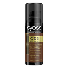 SYOSS Root Retoucher Тонирующий спрей темно-каштановый 120 мл