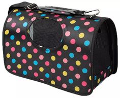 Сумка-переноска для кошек и собак Lilli Pet 80x43x27см черный