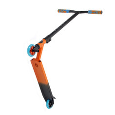 Трюковый самокат KRAFT оранжевый/черный, HIC, 100 mm, AL + пега Haevner