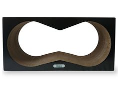 Когтеточка для кошек Frais Convex 77 х 37 х 22 см гофрокартон черная