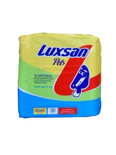 Пеленки для собак одноразовое LUXSAN 60 x 60 см, 30 шт