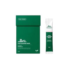 Ночная маска для чувствительной и проблемной кожи VT Cosmetics Cica Sleeping Mask 10 шт