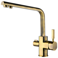 Смеситель для кухонной мойки Kaiser Decor 40144-3 Bronze