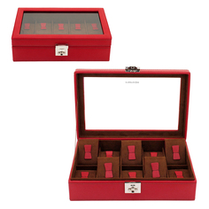 Шкатулка для хранения 10 наручных часов Friedrich Lederwaren 26215-4