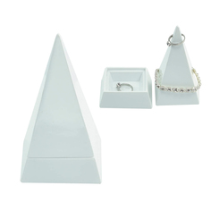 Белая пирамида для ежеденвного украшения, Stackers LC Designs 73712