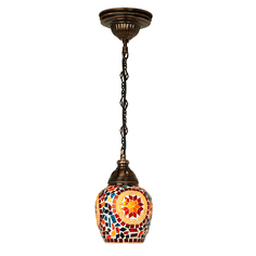 Светильник подвесной с восточной мозаикой «Ориент», MARMA MM-LGHT-26