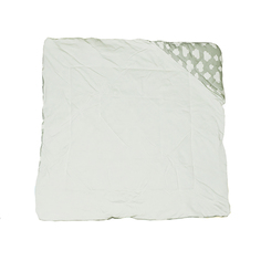 Одеяло-конверт Baby Fox Облака, осеннее, цвет серый, 90х90 см