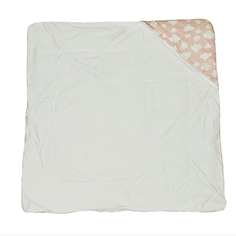 Одеяло-конверт Baby Fox Облака, осеннее, цвет розовый, 90х90 см