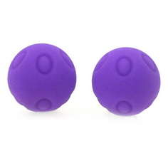 Металлические шарики Wicked с фиолетовым силиконовым покрытием Maia