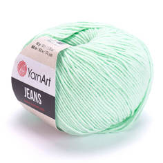 Пряжа YarnArt Jeans зеленый 79