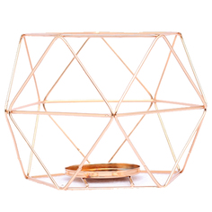 Подсвечник La Casa Nostra LCN-CNSTK-14, "Геометрическая ковка", 10х11х10 см