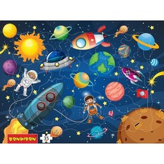 Пазл Bondibon Космос 35 деталей