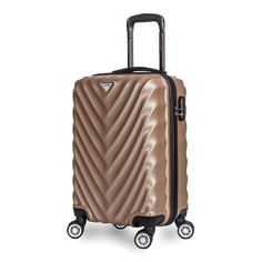 Чемодан Supra STS-9002 золотистый S