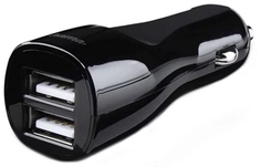 Автомобильное зарядное устройство Hama 2.4A + 2.4A Black (00173609)