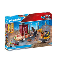 Конструктор Playmobil Мини-экскаватор 70443