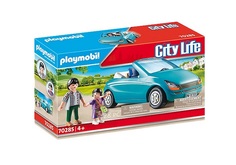 Конструктор Playmobil Семья с автомобилем 70285