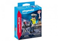 Конструктор Playmobil Полицейский с радаром скорости 70305