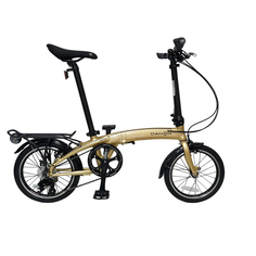 Велосипед Dahon QIX D3 YS 9193-1 золотистый, складной, колеса 16