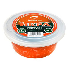 Икра Сахалинский Бутерброд лососевая, зернистая, горбуша, 200 г Самокат