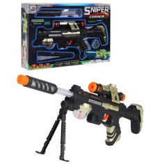 Детское игрушечное оружие JUN QI Автомат со звуком и светом, JB0207723 No Brand