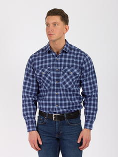 Рубашка мужская DAIROS GD81100439 синяя 6XL