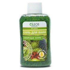 Морская соль для ванн OLEOS «Сибирское тепло», 400 г