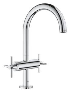 Смеситель GROHE Atrio New двухвентильный для раковины на 1 отверстие, хром (21019003)