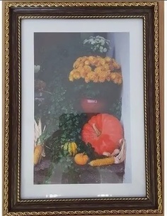 Фоторамка Фрэйм 884 10х15, пластик, ольха/металлик