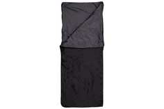 Спальный мешок-одеяло СМ001 (черный/т.серый) Ecos