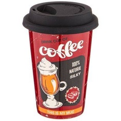 Кружка LEFARD COFFEMANIA С КРЫШКОЙ 400МЛ