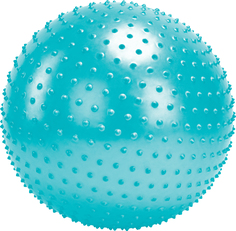 Мяч массажный Ecos FB-02M голубой, 75 см