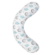 Подушка для беременных Amarobaby 170х25 Ёжики белый