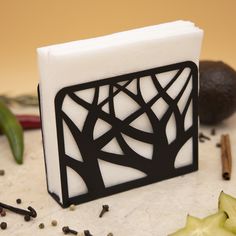 Салфетница MA-SL041-BY, металл, цвет чёрный Maesta