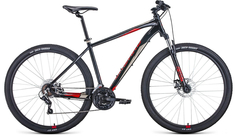 Велосипед Forward Apache 29 2.0 Disc 2021 17" black/red