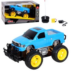 Р/У машинка AUTO DRIVE Монстр-трак, пульт управления, синий, JB1168445