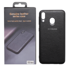 Чехол для Samsung M20 под кожу с коробкой No Brand
