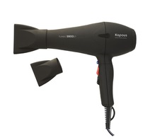 Фен Kapous Turbo 3800ST Black